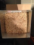 Concassage du malt dans un moulin